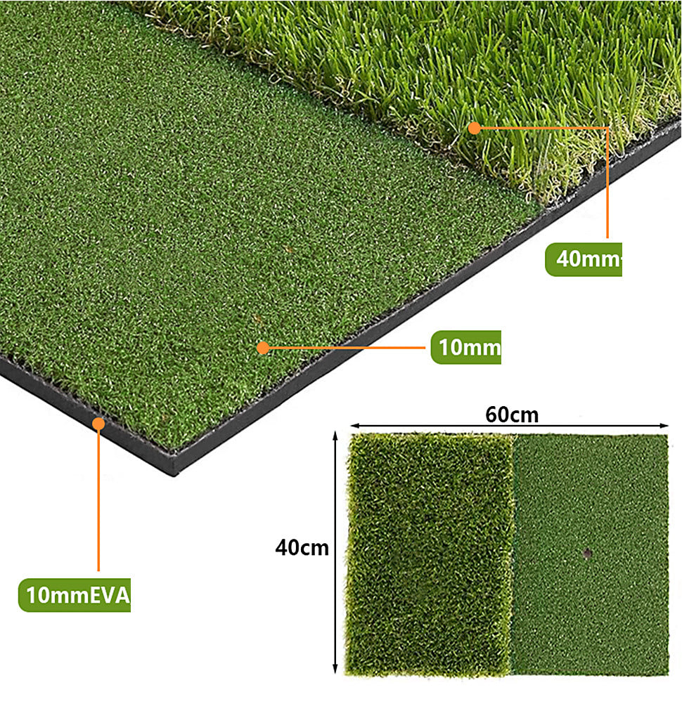 GolfPet Foldable 2-in-1 Golf Mat