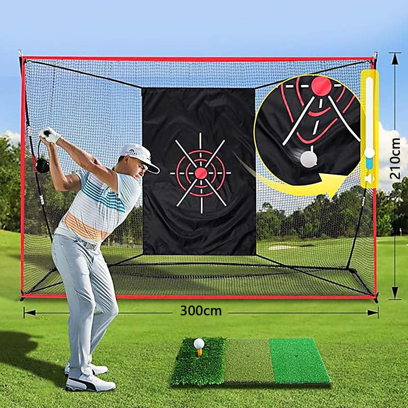 Square Golf Practice Net