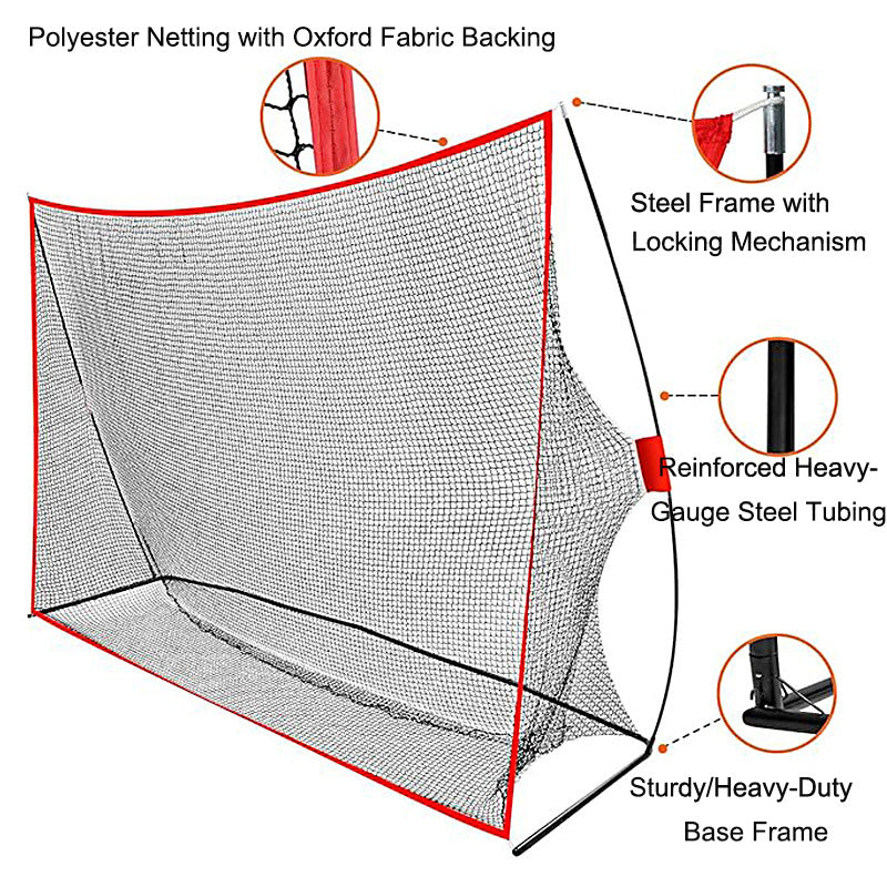 Square Golf Practice Net
